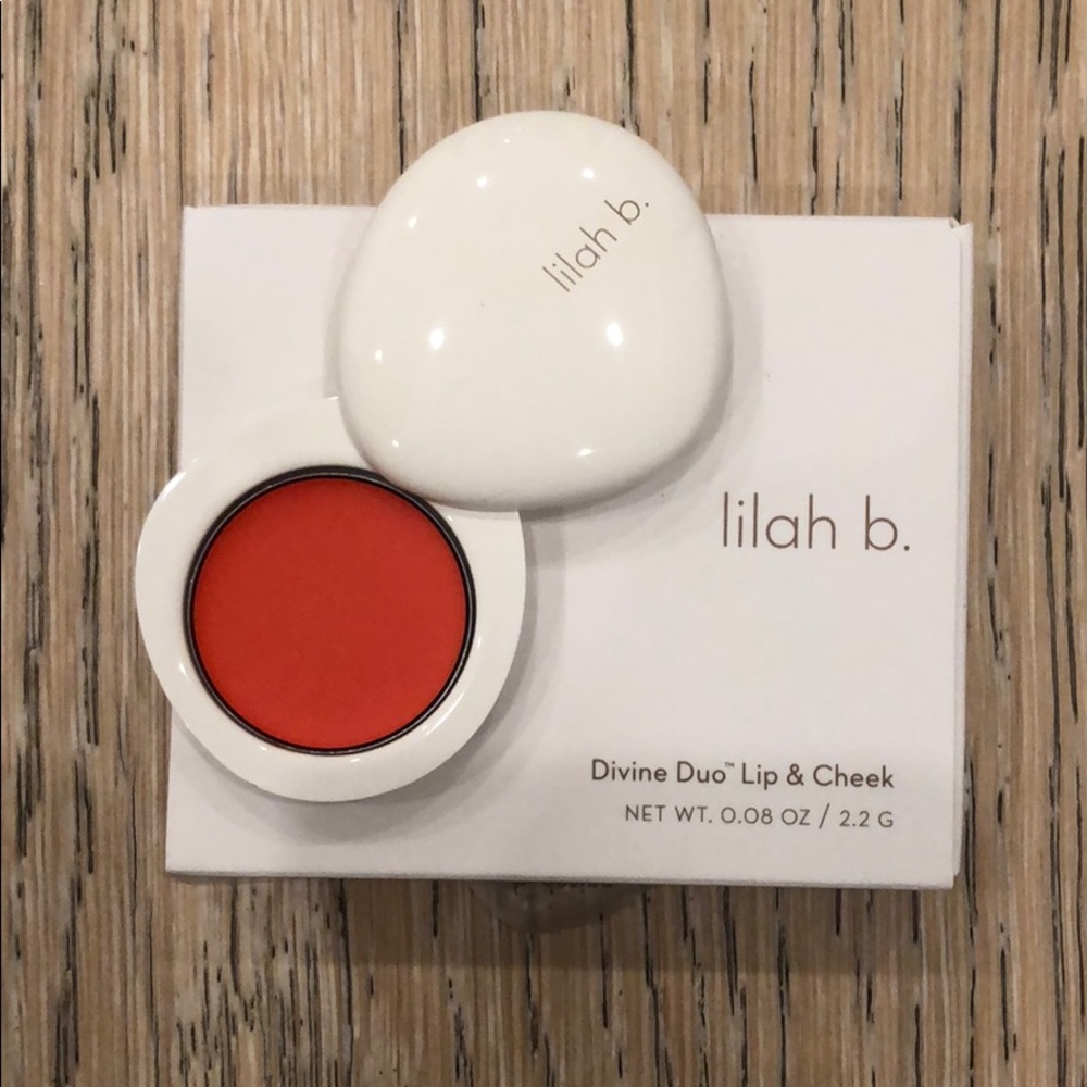 NWT Lilah B Divine Duo Lip & Cheek